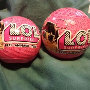 Two NEW LOL surprise pets